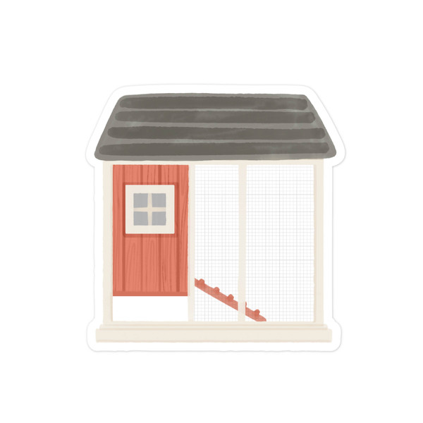 Chicken Coop Print and Cut File
