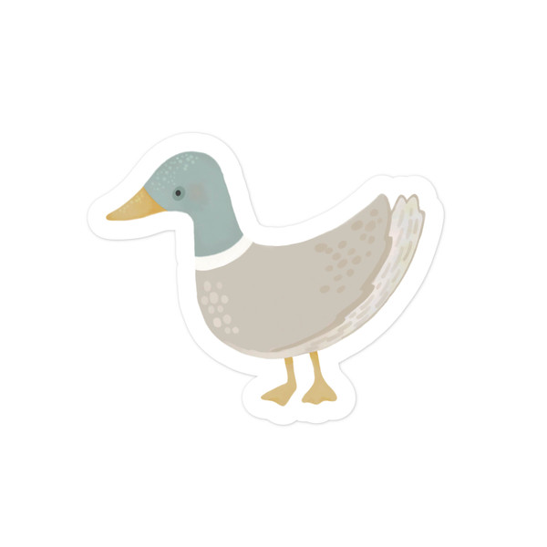 Farm Duck Print and Cut File