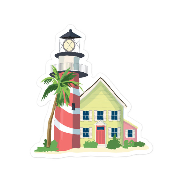 Lighthouse and Home Print and Cut File