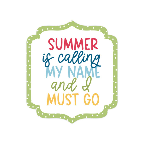 Summer is Calling Print and Cut File
