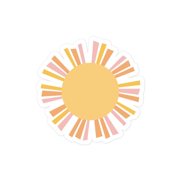 Summer Sun Print and Cut File