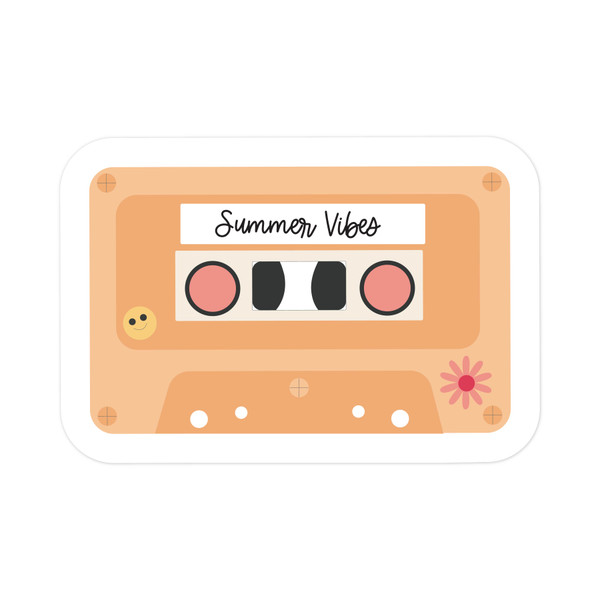 Summer Vibes Mixtape Print and Cut File