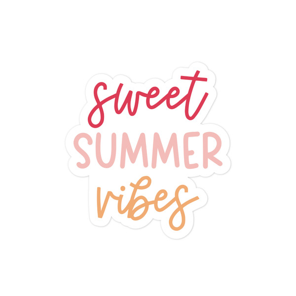 Sweet Summer Vibes SVG File