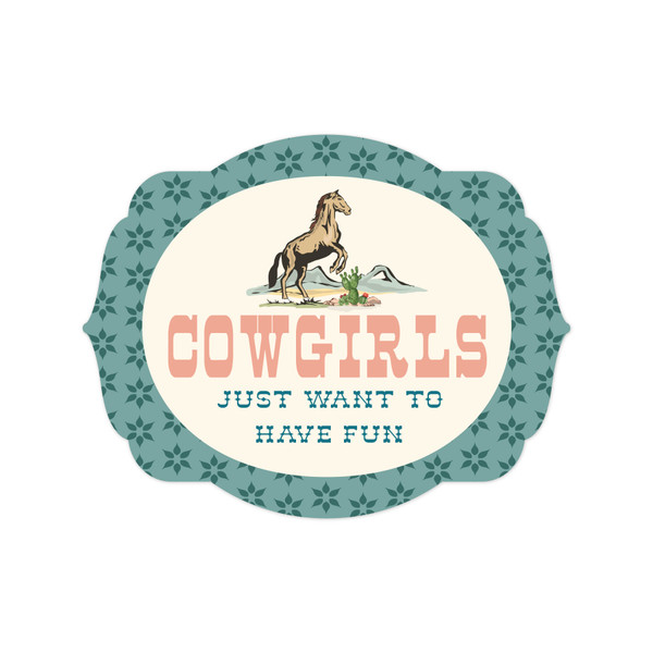 Have Fun Cowgirl Print and Cut File