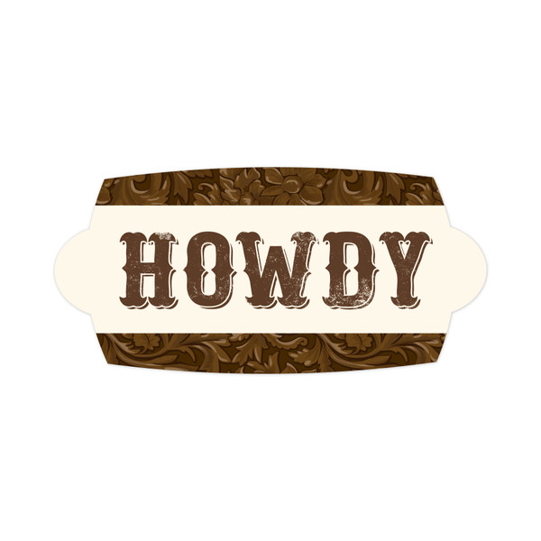 Howdy Label Print and Cut File