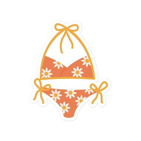 Daisy Bikini Print and Cut File