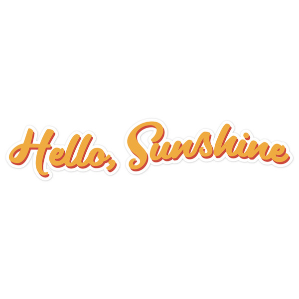 Hello, Sunshine SVG File