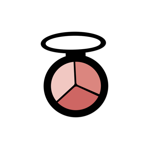 Blush Compact SVG File