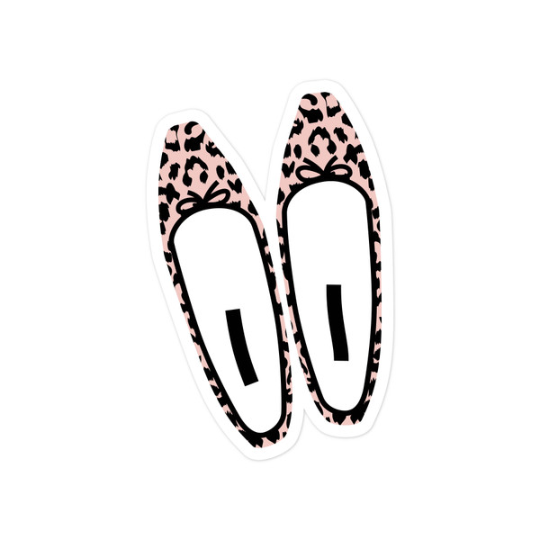 Leopard Print Flats Print and Cut File