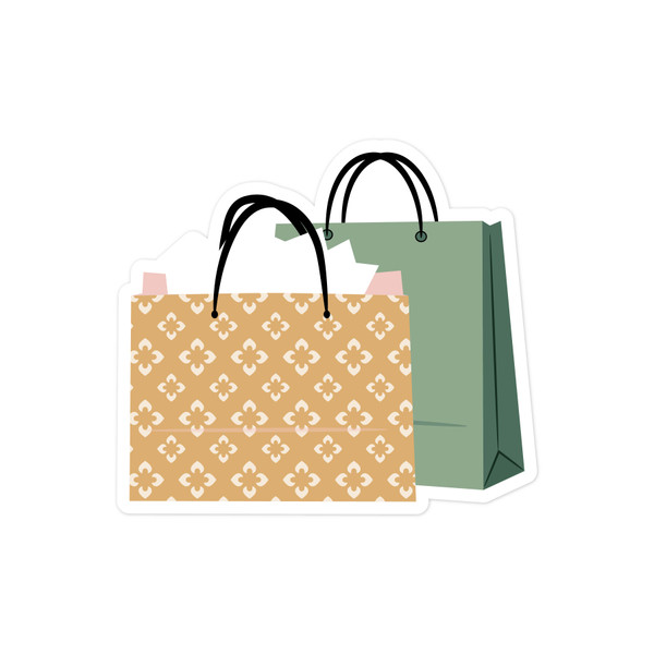 Shopping Bags Print and Cut File