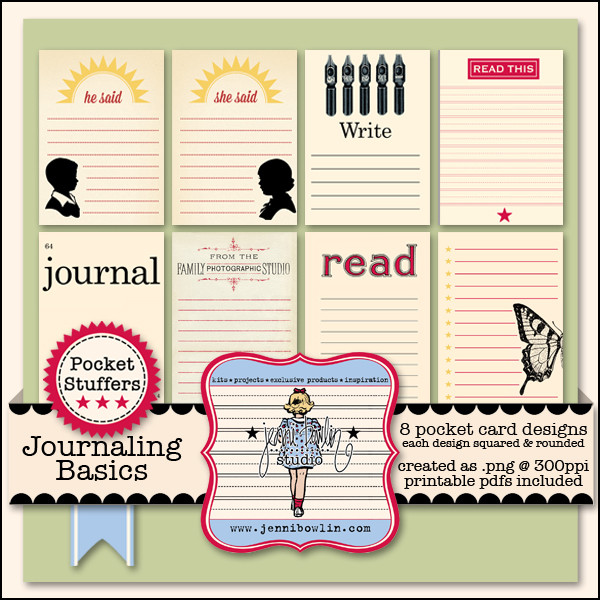 Pocket Stuffers - Journaling Basics