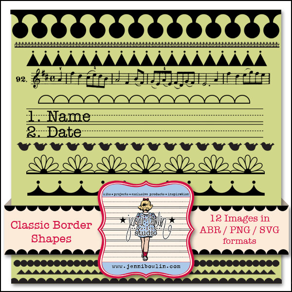 Classic Border Shapes