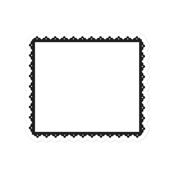 Bumpy Frame Print and Cut File