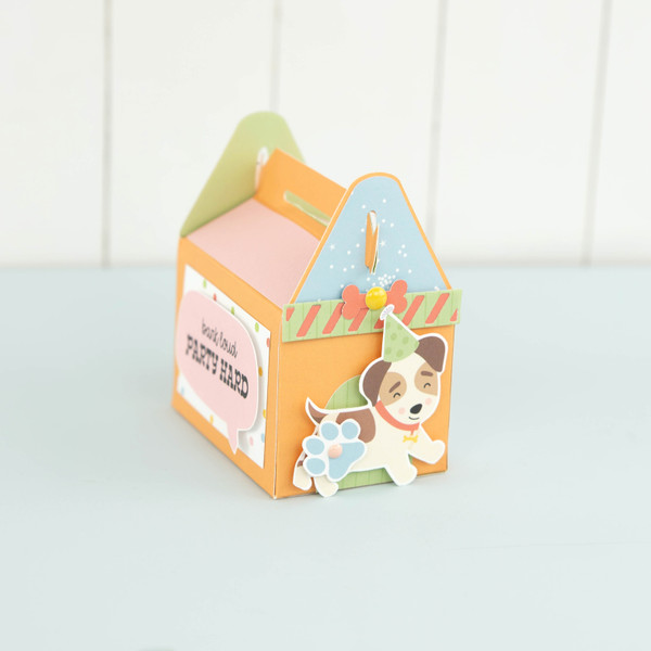 Dog House Treat Box 3D SVG File