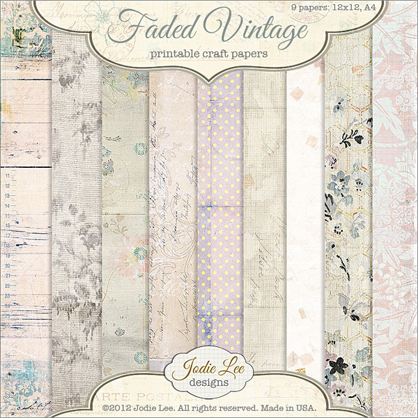 Faded Vintage Papers