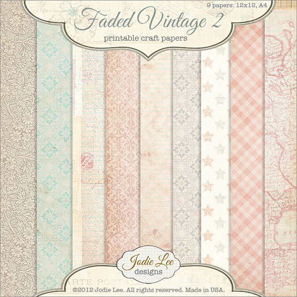 Faded Vintage Papers 2