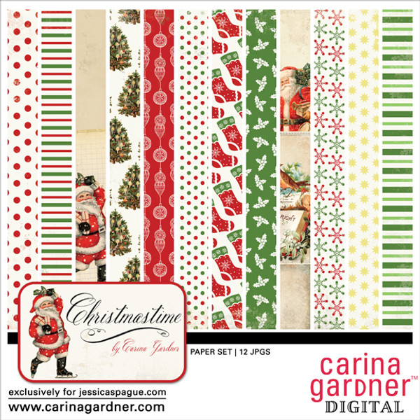 CHRISTMASTIME Paper Set 1