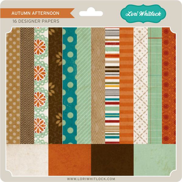 Autumn Afternoon Paper