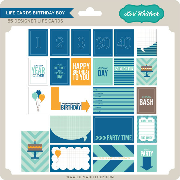 Basics Life Cards Birthday Boy