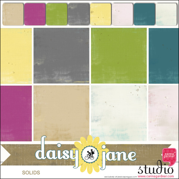 DAISY JANE - Solid Paper Set