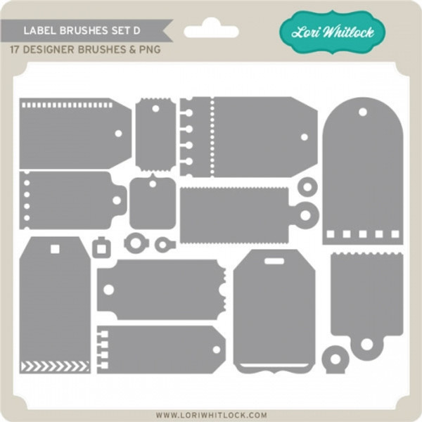 Label Brushes Set D