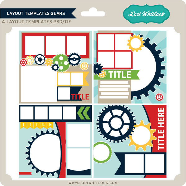 Layout Templates Gears