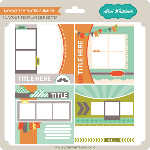 Layout Templates Summer