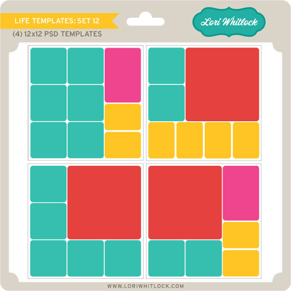 Life Templates Set 12