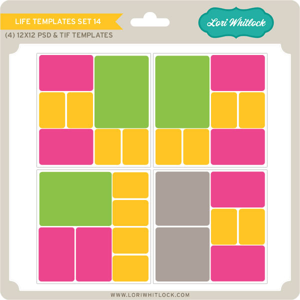 Life Templates Set 14