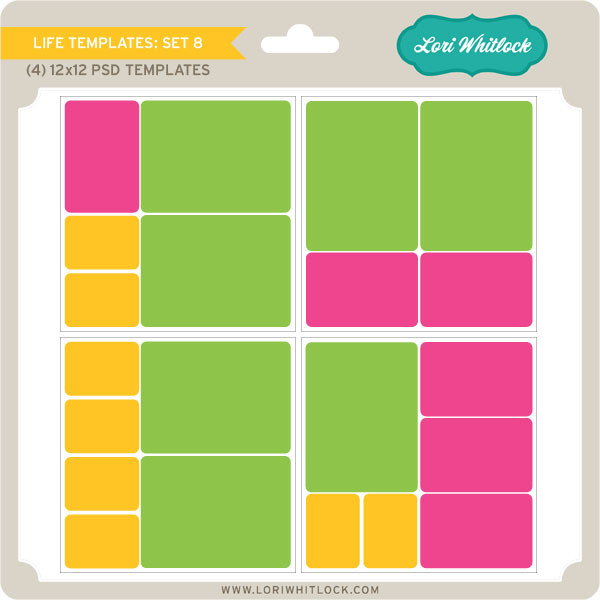 Life Templates Set 8