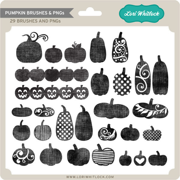 Pumpkin Brushes + PNGs