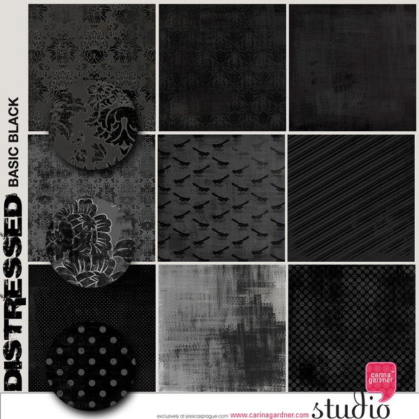 DISTRESSED - Black