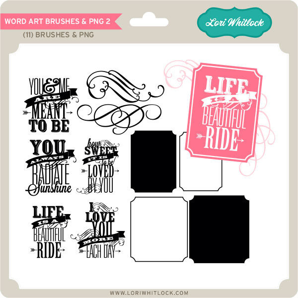 Word Art Brushes and PNG Brushes-2