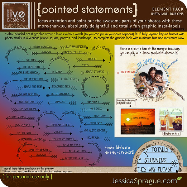 Pointed Statements (Insta-Labels)