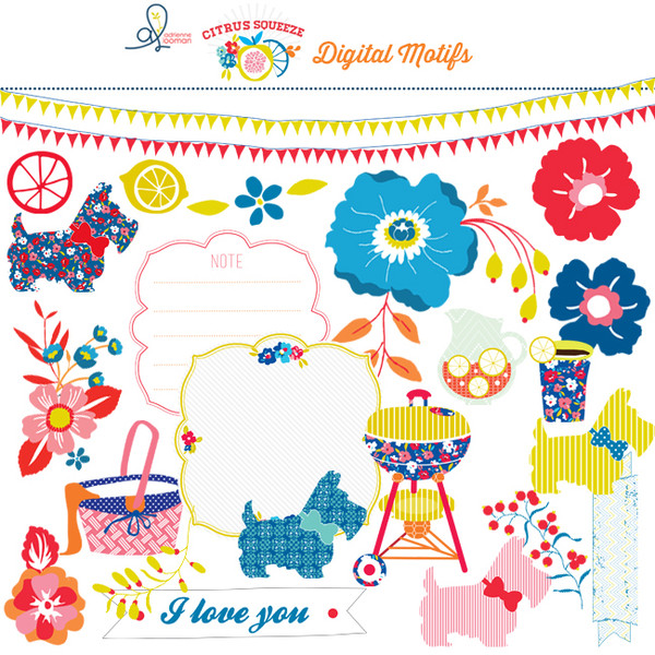 Motifs Citrus Squeeze