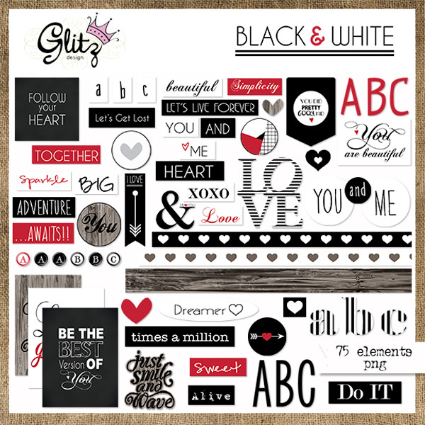 Black & White Element Pack 2