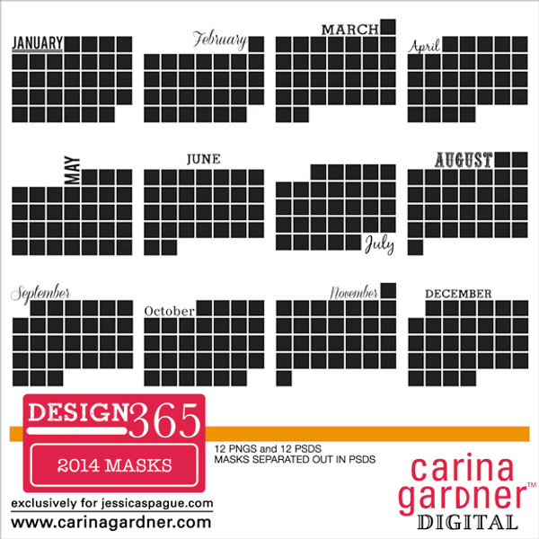 DESIGN 365 2014 A Year of Layouts Masks