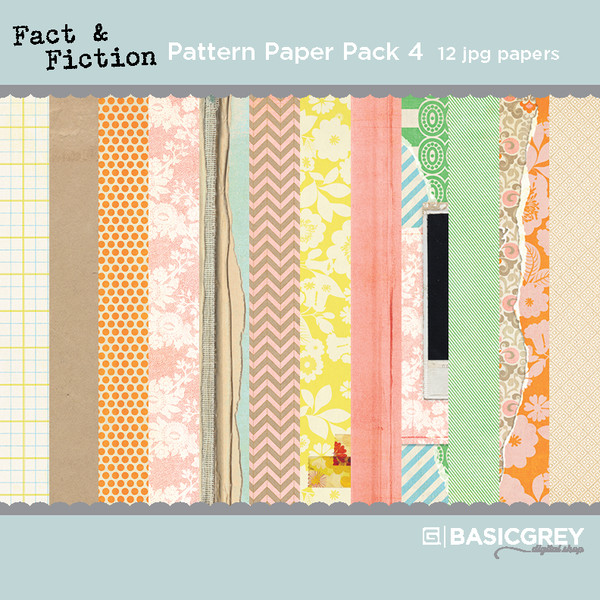 Fact & Fiction Paper Pack 4