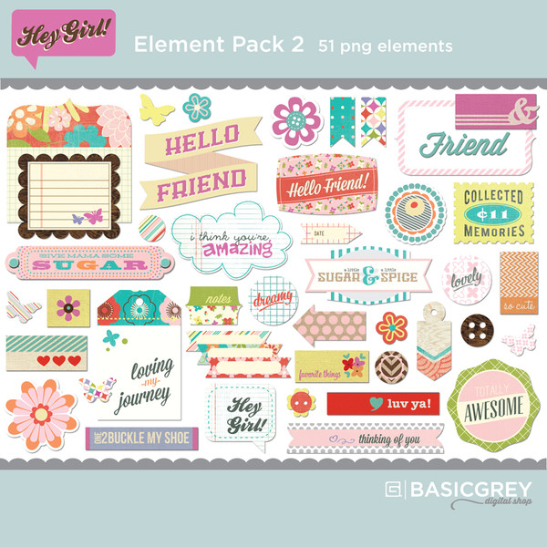 Hey Girl Element Pack 2