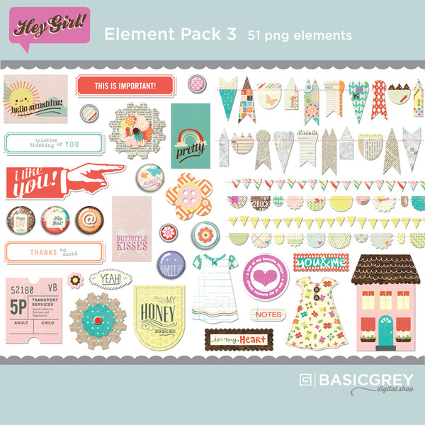 Hey Girl Element Pack 3