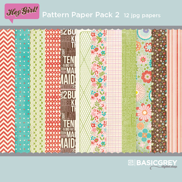 Hey Girl Paper Pack 2