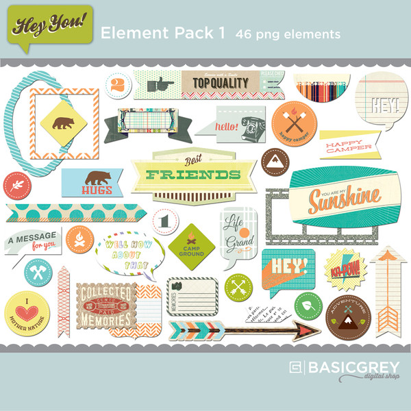Hey You Element Pack 1