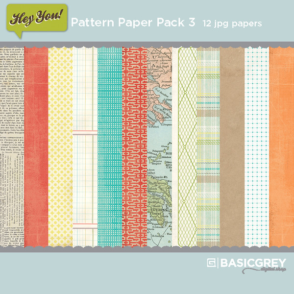 Hey You Paper Pack 3