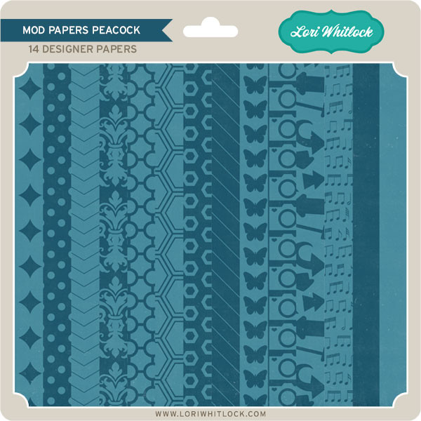 Mod Papers Peacock