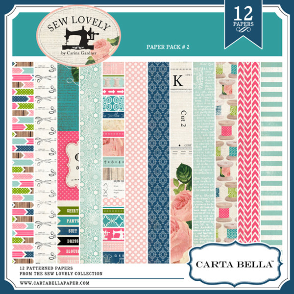 SEW LOVELY Paper Pack 2