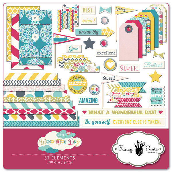 What a Wonderful Day Element Pack 1