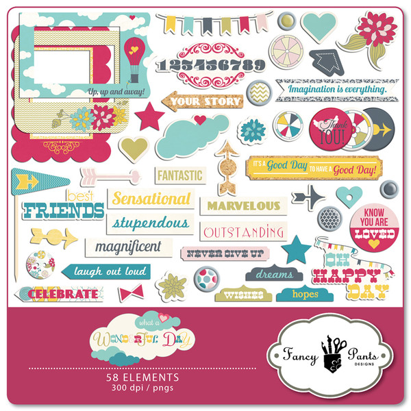 What a Wonderful Day Element Pack 2