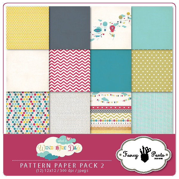 What a Wonderful Day Paper Pack 2
