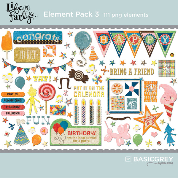 Life of the Party Element Pack #3