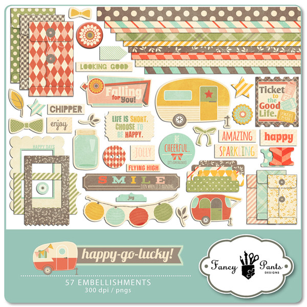 Happy Go Lucky Element Pack 2